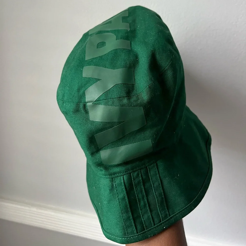 IVY PARK Dark Green Bucket Hat with Logo